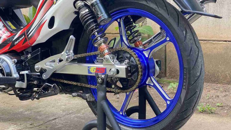 gear set fiz terpasang