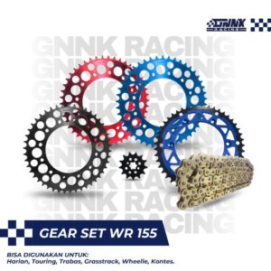 Gear Set Yamaha Wr155 GNNK Racing