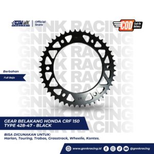 GEAR BLKNG HONDA CRF 150 TYPE 428-47 - BLACK